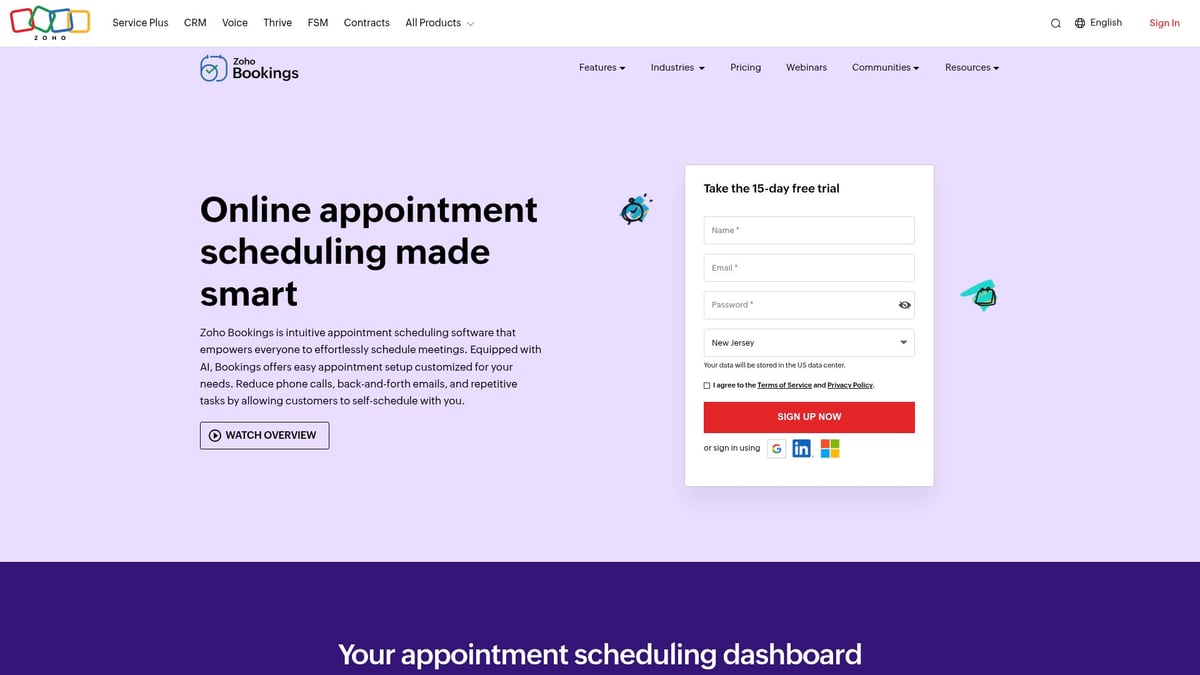 7 Best Alternative A Doodle Tools For Easy Scheduling 2026 - Zoho Bookings