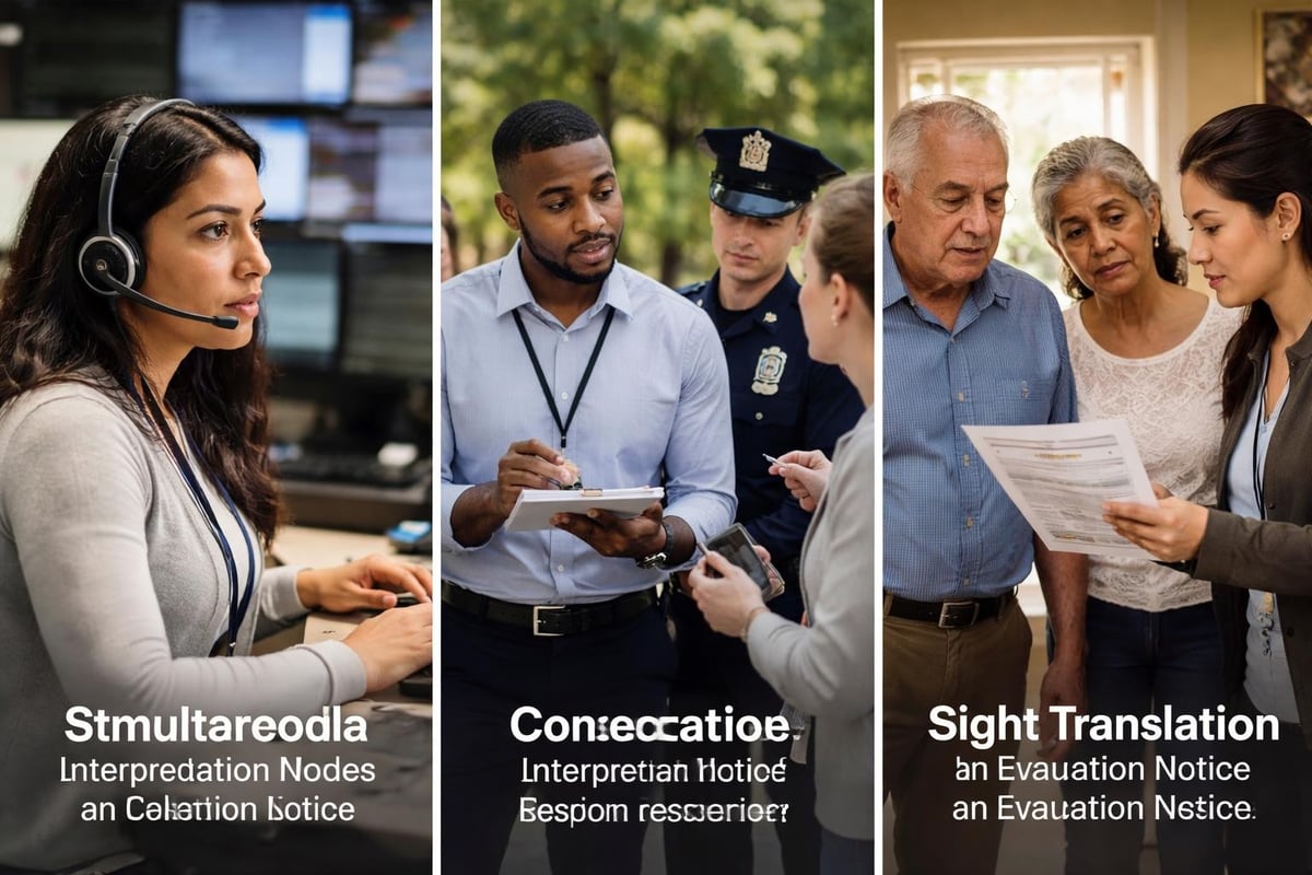 Emergency interpretation workflow