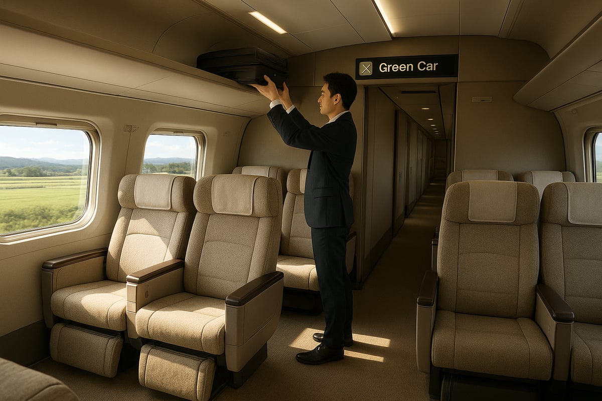 Booking the Shinkansen Green Car: Step-by-Step Guide