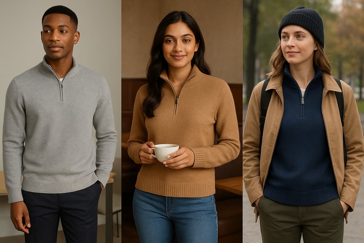 Styling Half Zip Cardigans for Every Occasion