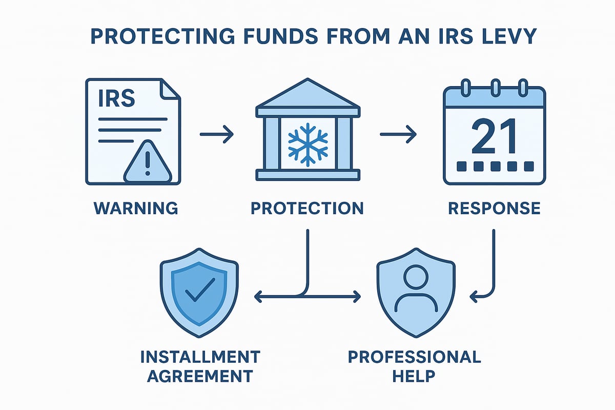 How to Protect Your Funds from an IRS Levy