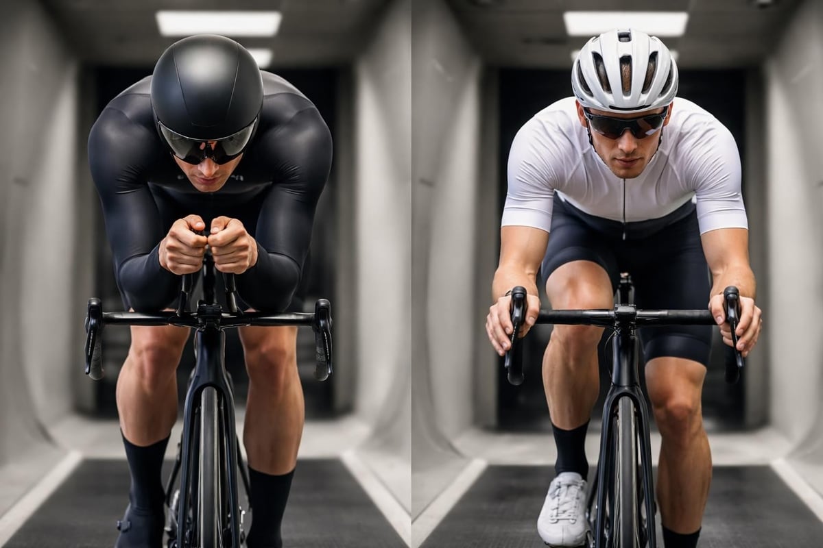 Cycling position comparison