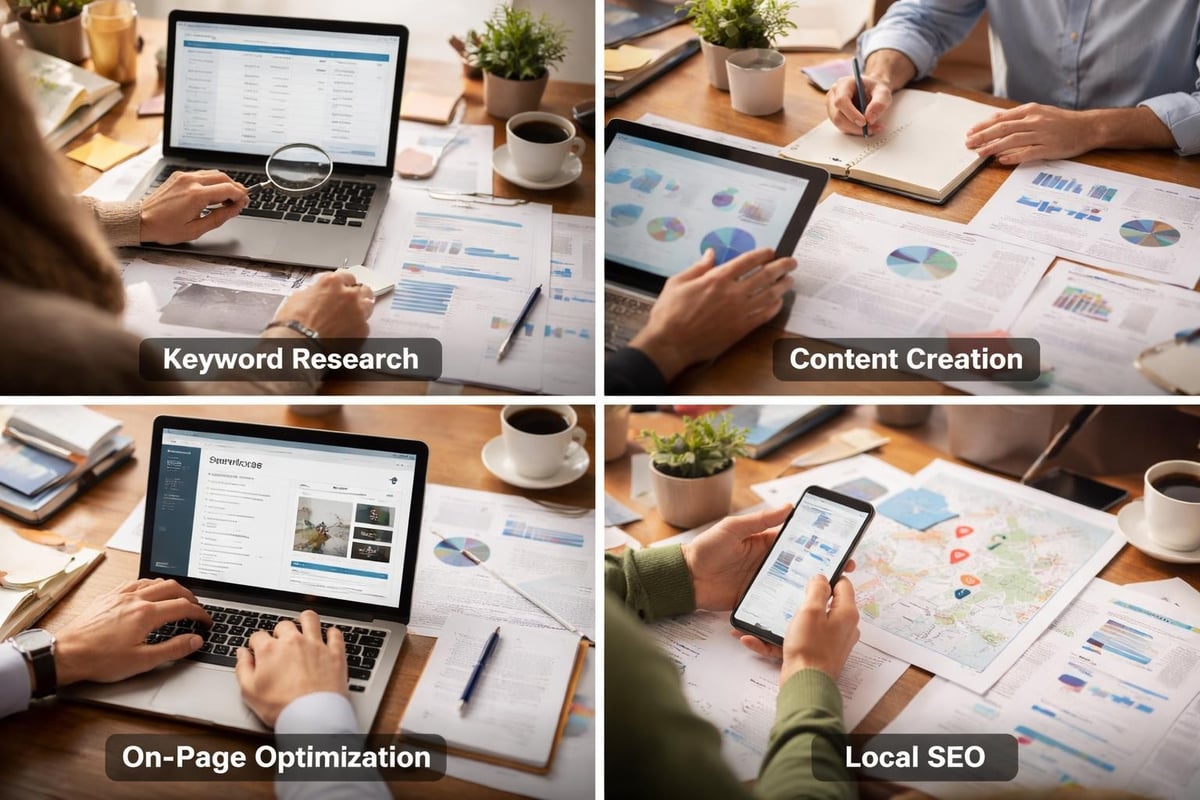 SEO and Digital Marketing: A Complete Guide for 2026 SEO workflow for financial advisors