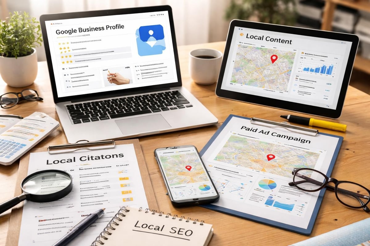 SEO and Digital Marketing: A Complete Guide for 2026 Local SEO elements for financial advisors