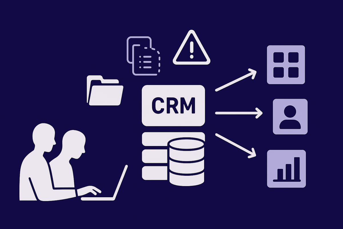 Cause Principali di “Dati Sporchi” nel CRM