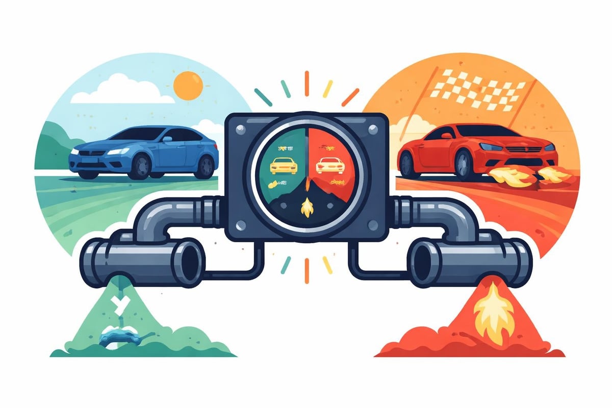 FI exhaust valvetronic system