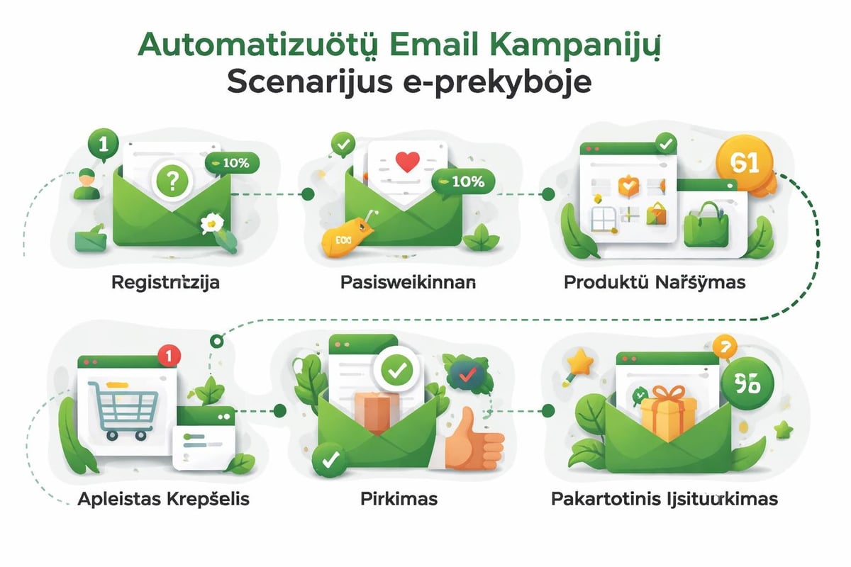 El. pašto automatizavimo seka