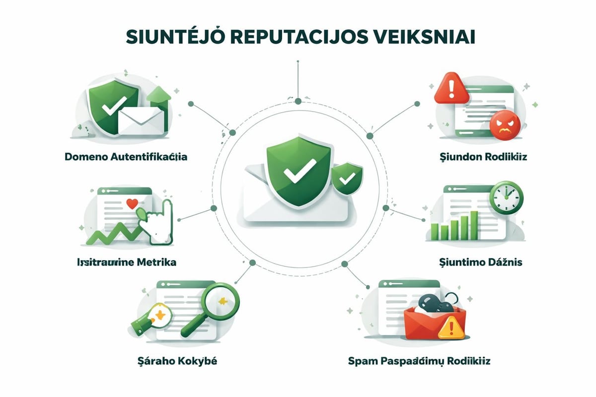 Email pristatymo optimizavimas