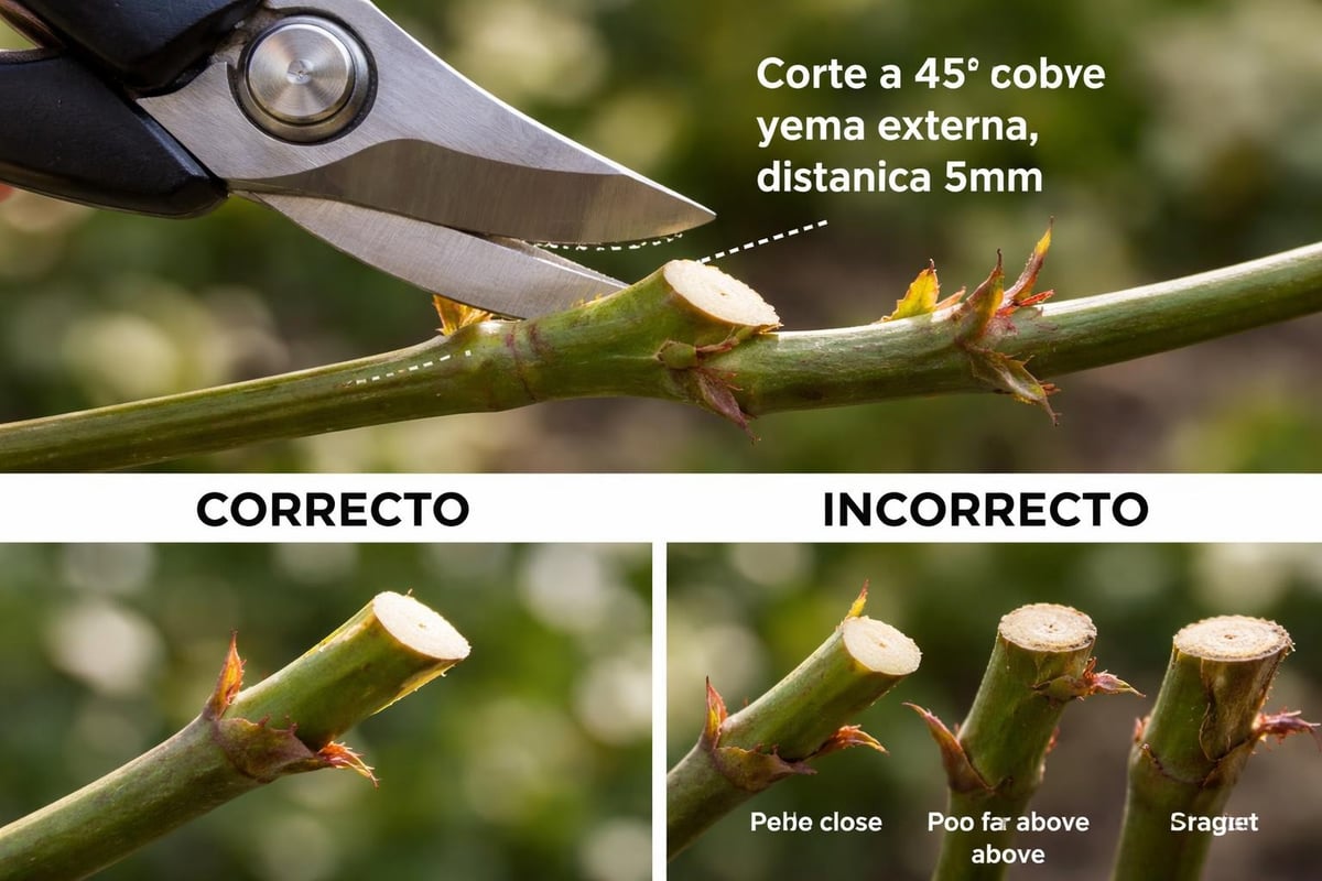 Técnicas de corte en manzanos