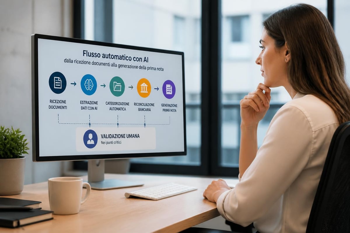 Automazione workflow contabile