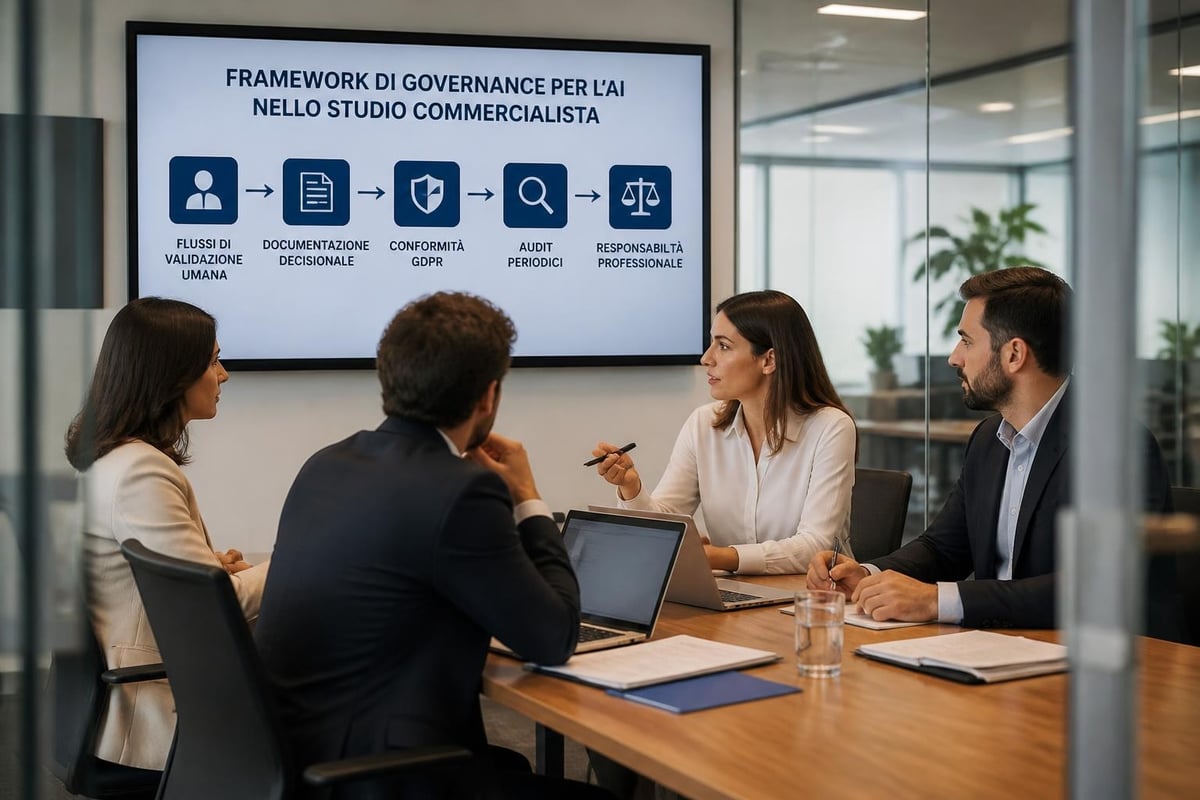 Governance AI studio professionale