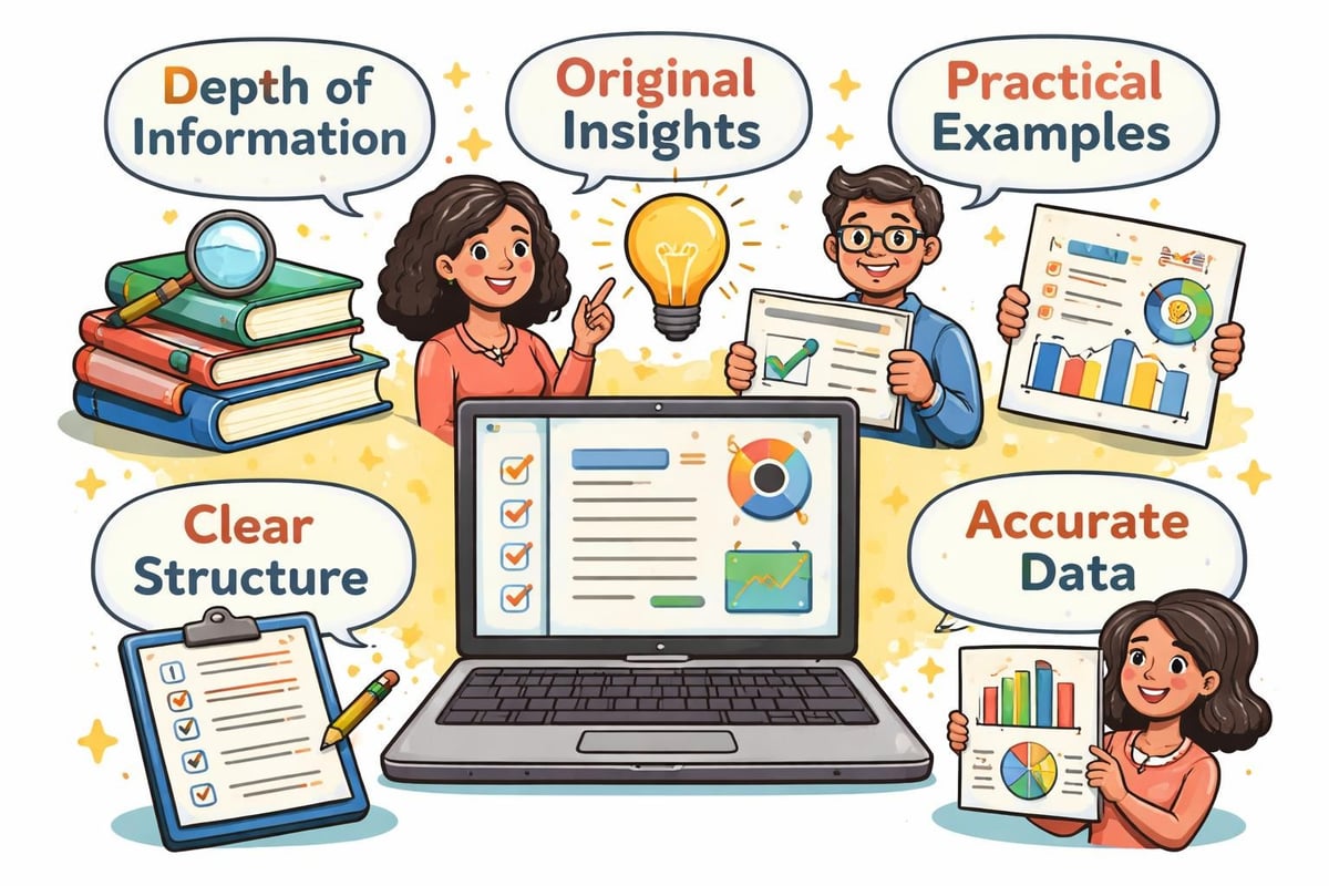 Content quality factors