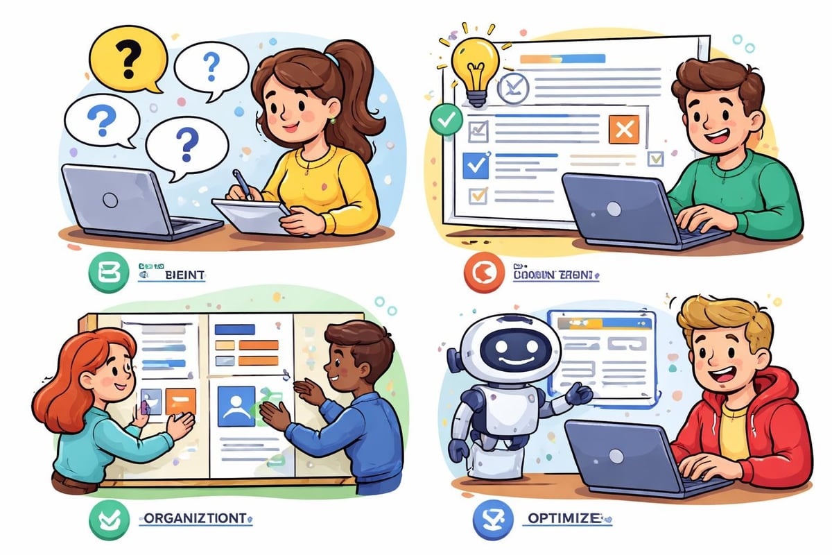 Question-based content strategy