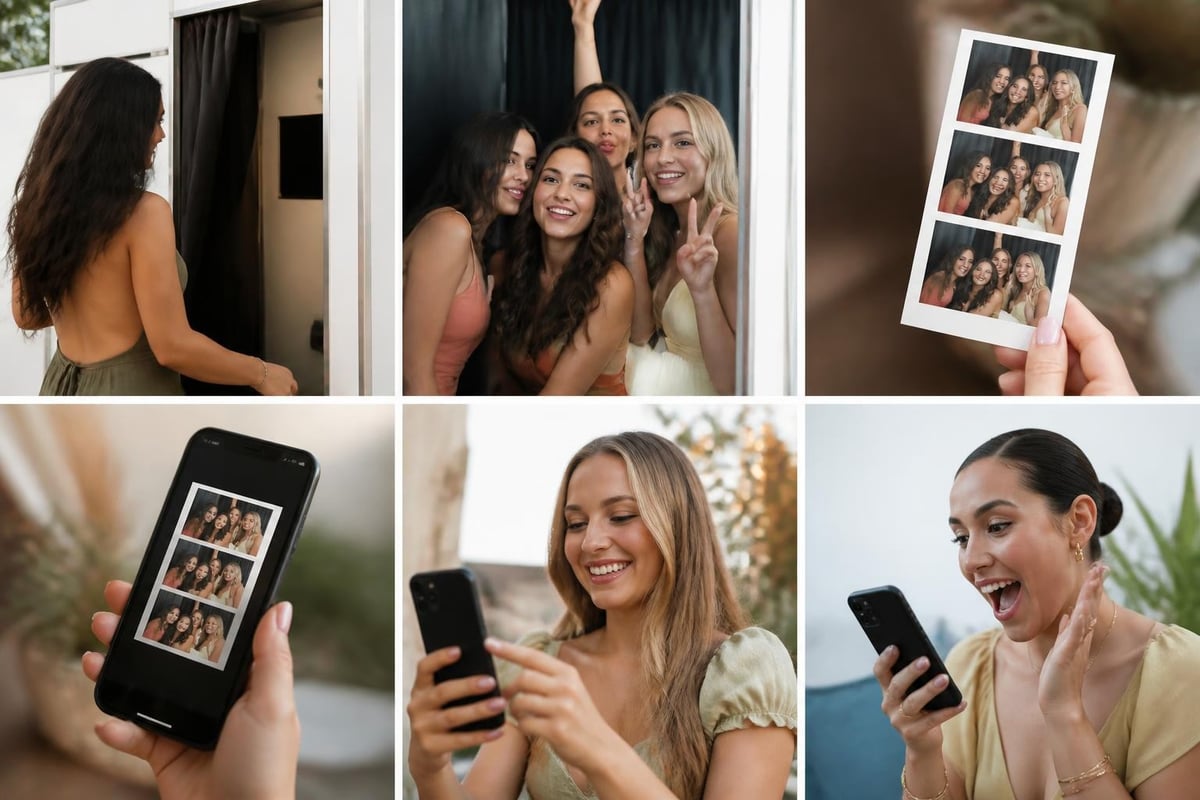 Photo booth photo journey