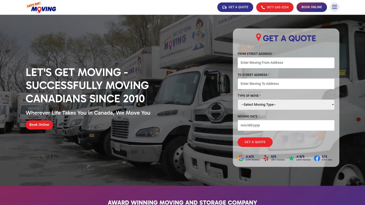 7 Essential Movers in the GTA for a Stress-Free Move 2026 - Let's Get Moving