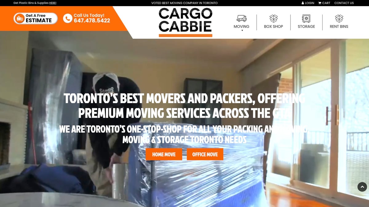 7 Essential Movers in the GTA for a Stress-Free Move 2026 - Cargo Cabbie