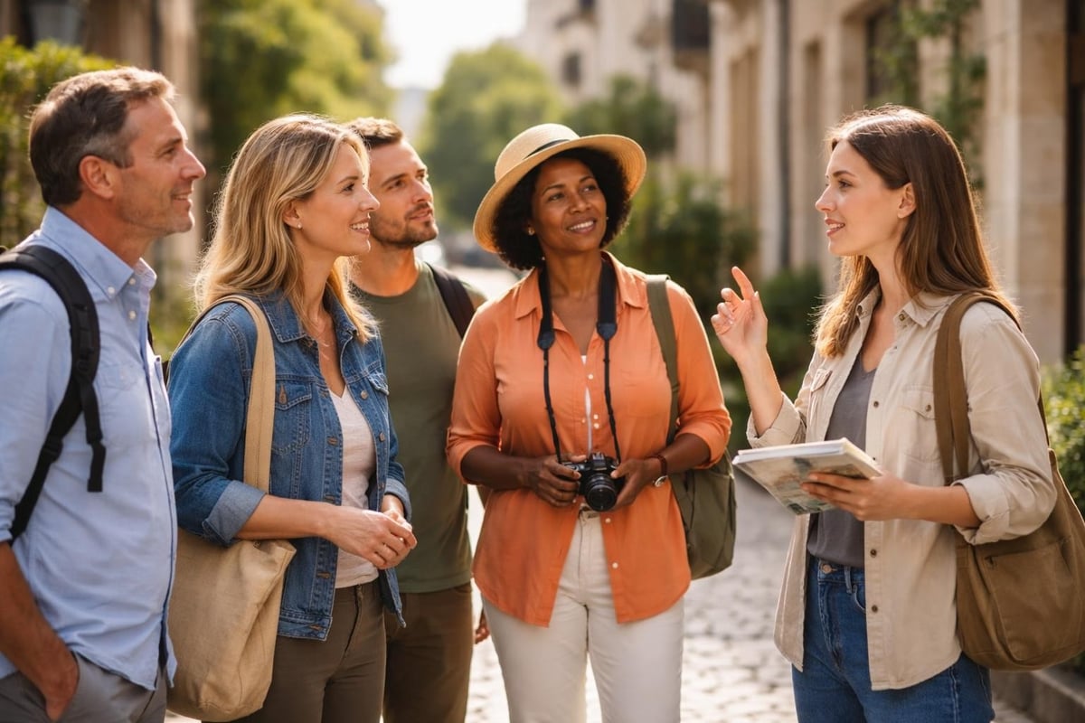 Small group walking tour advantages
