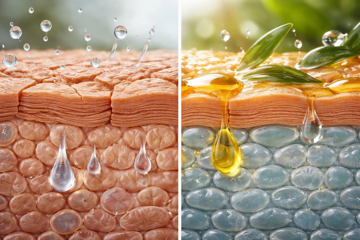 Skin barrier structure