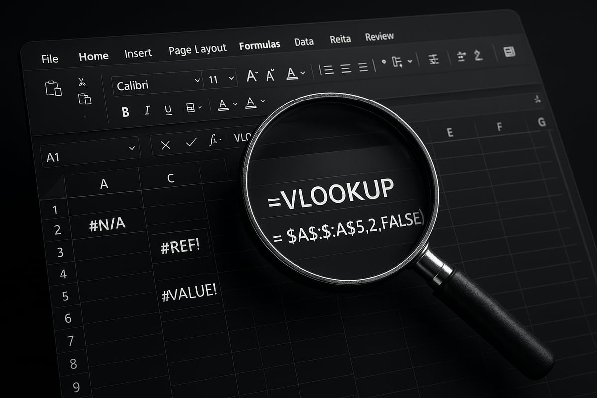 Troubleshooting VLOOKUP: Common Problems and Solutions