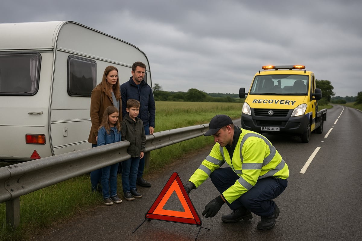 Step-by-Step Caravan Recovery Process