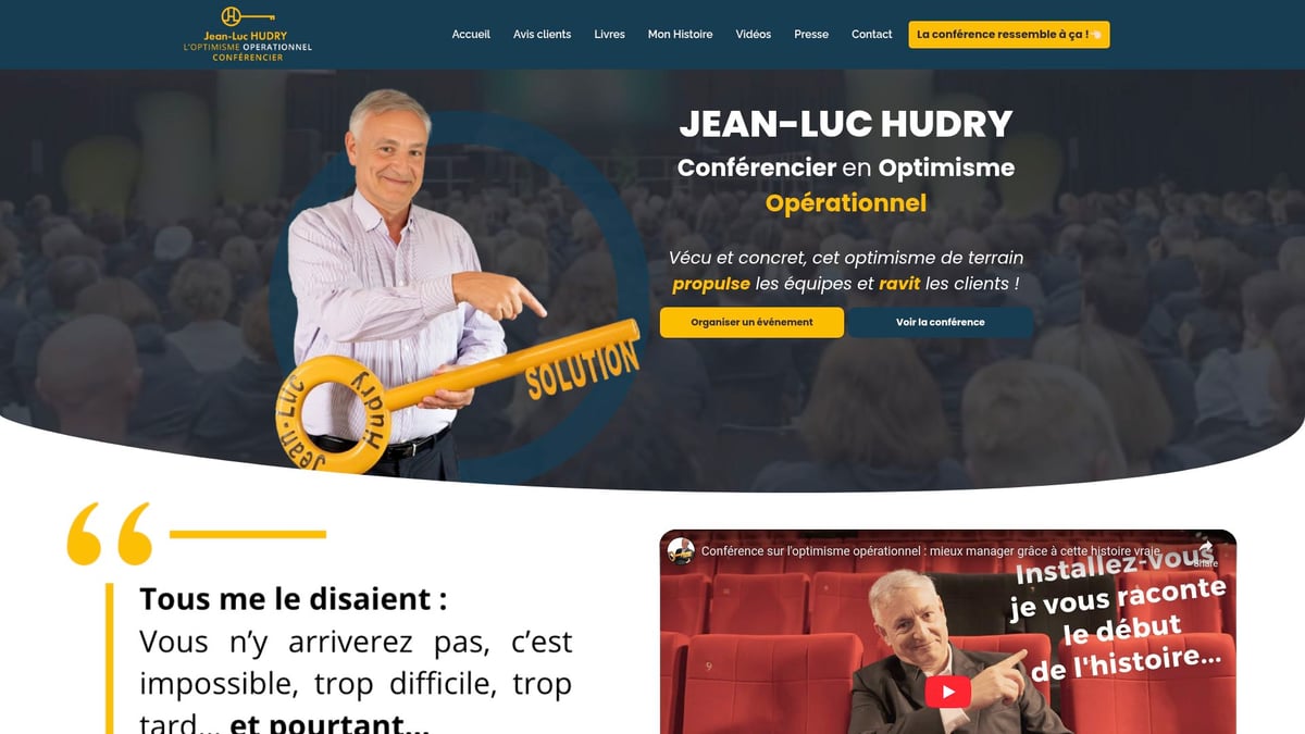 10 Essential Top Business Coaches in France for 2025 Success - Jean-Luc Hudry – Performance & Resilience Coach