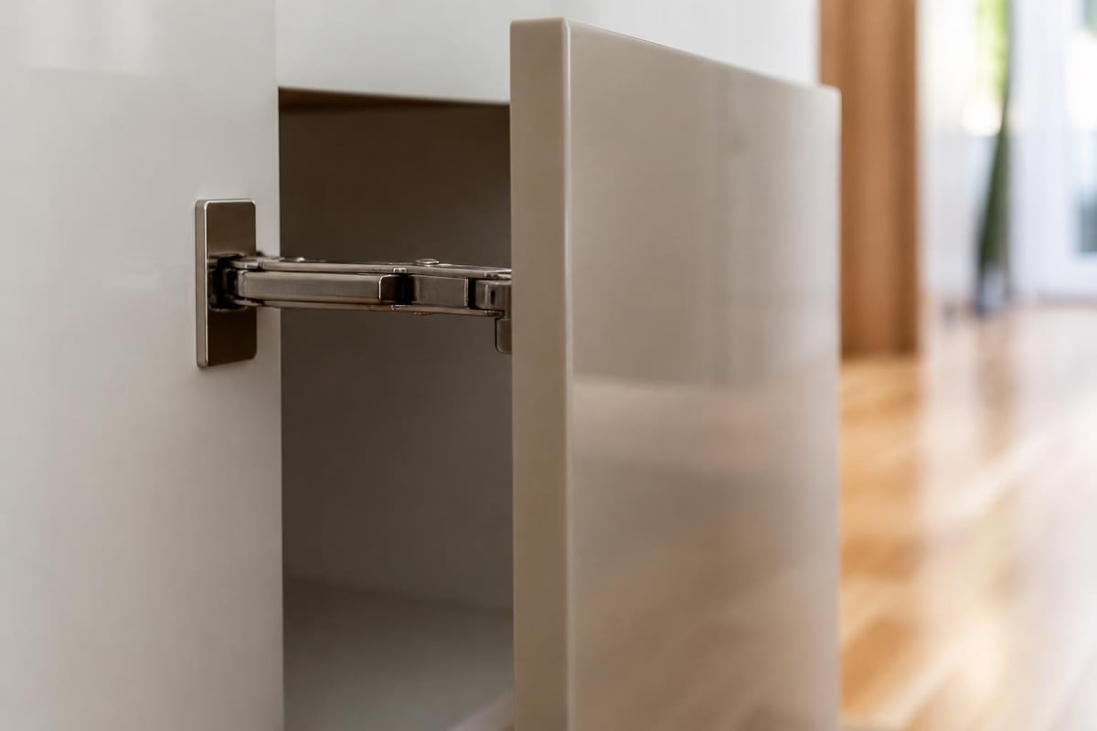 Soft-close hinge mechanism