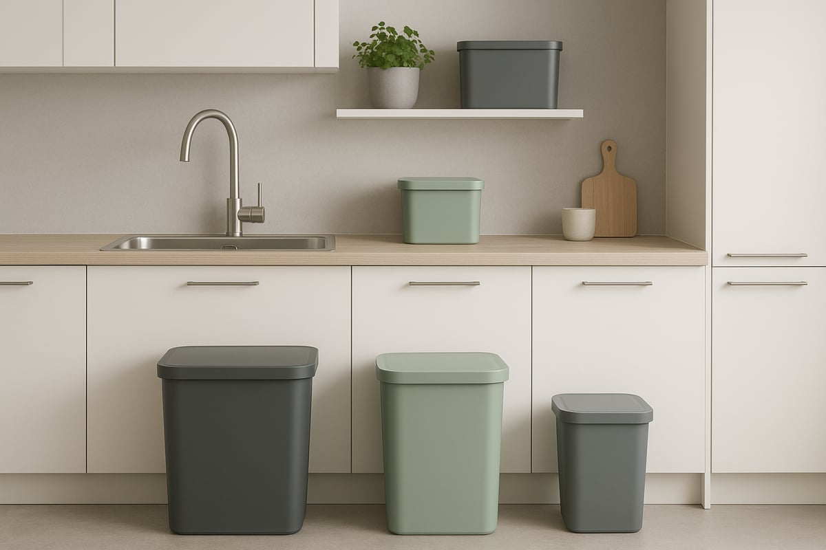 Sådan matcher du affaldsspand med låg til dit hjem eller kontor