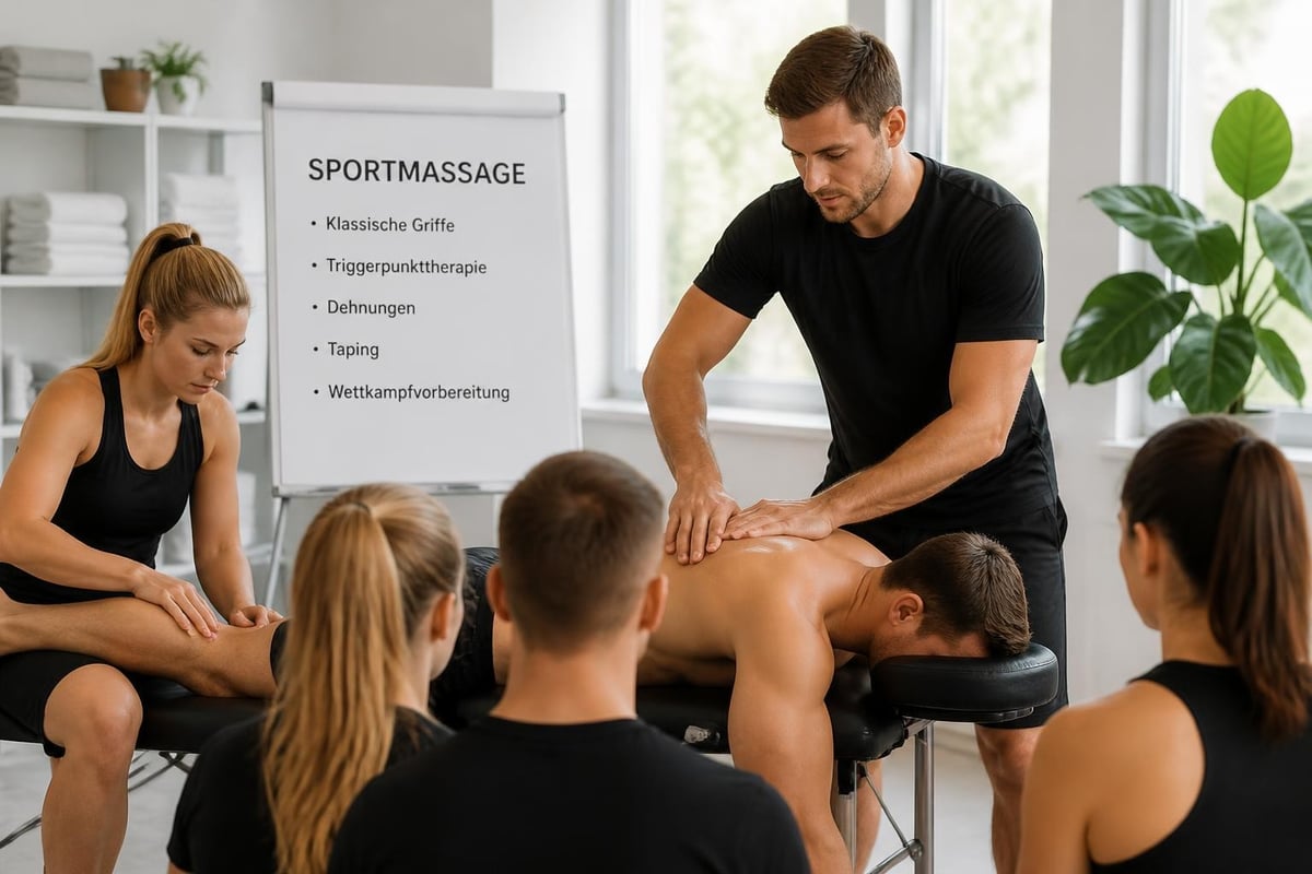 Sportmassage Techniken