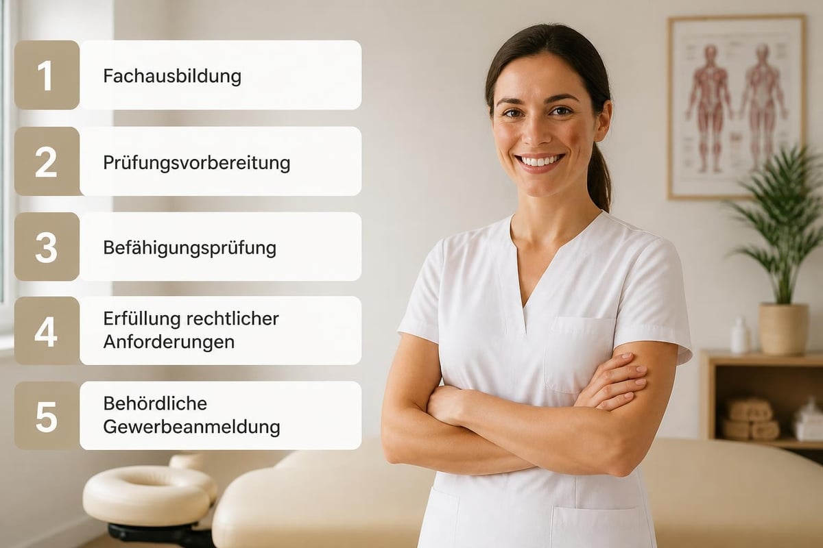 Gewerbeberechtigung Schritte