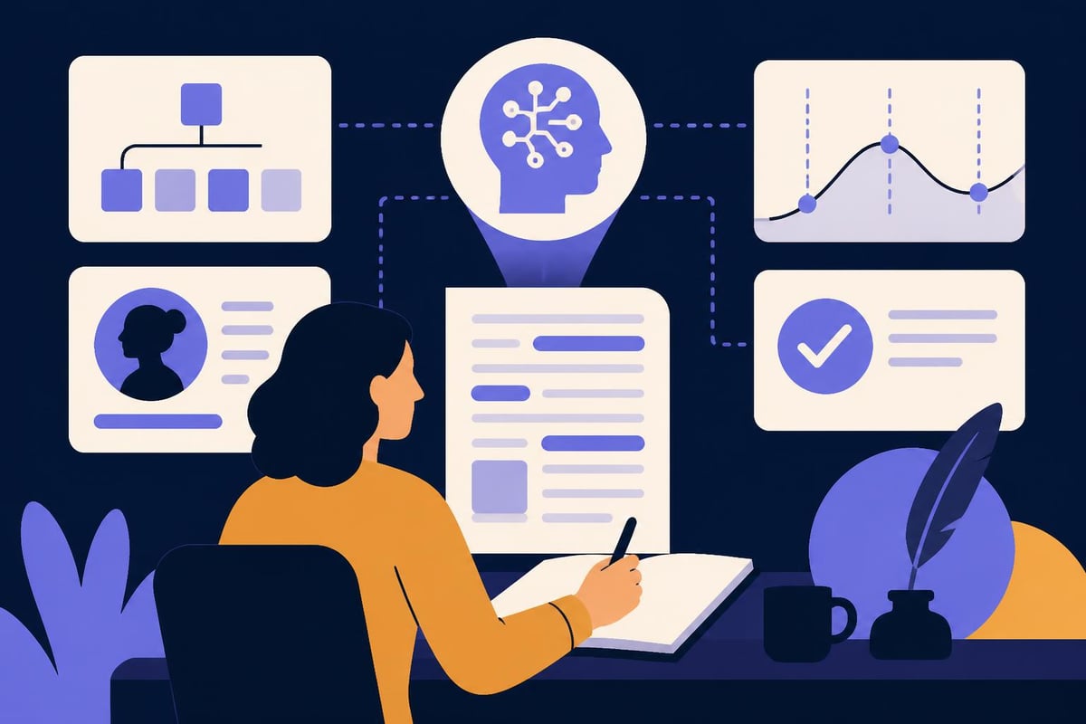AI collaboration in manuscript development