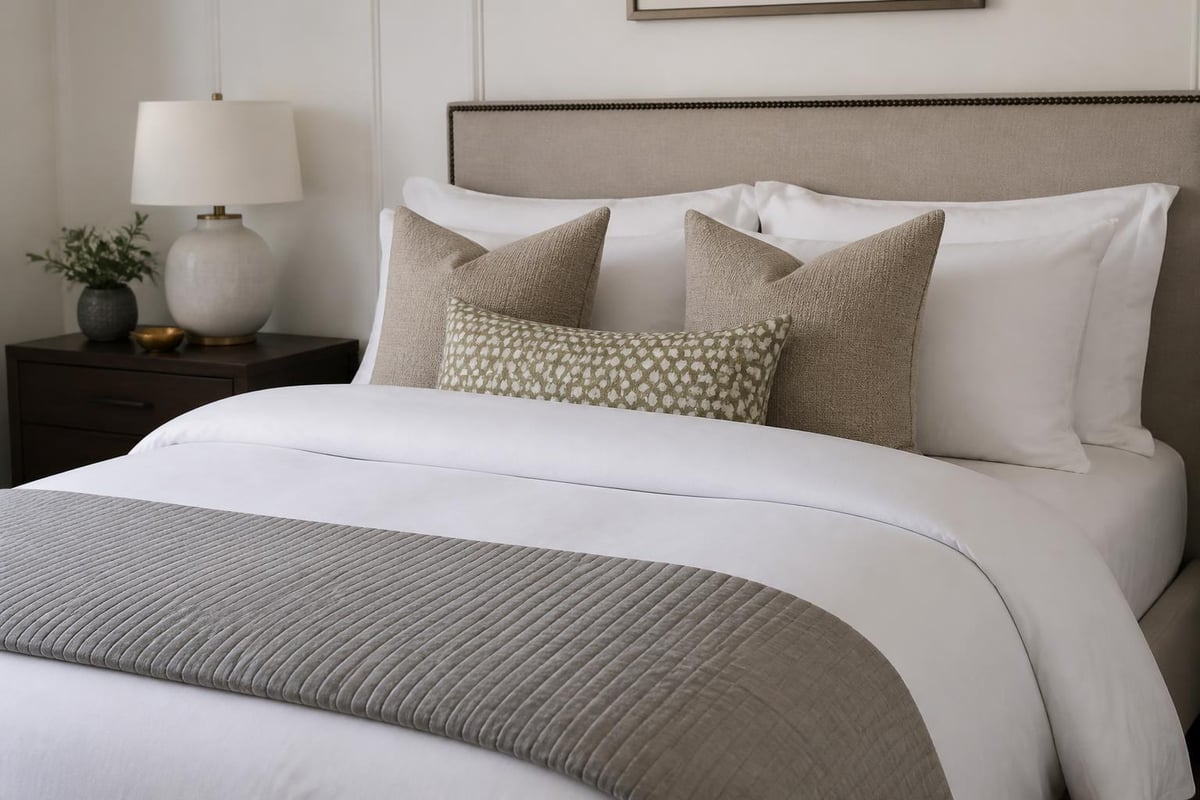 Layering bedding effectively
