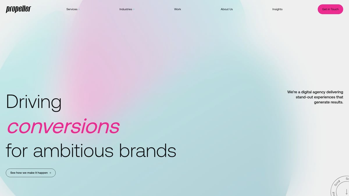 7 Best Website Design Agency Choices in 2025 - Propeller