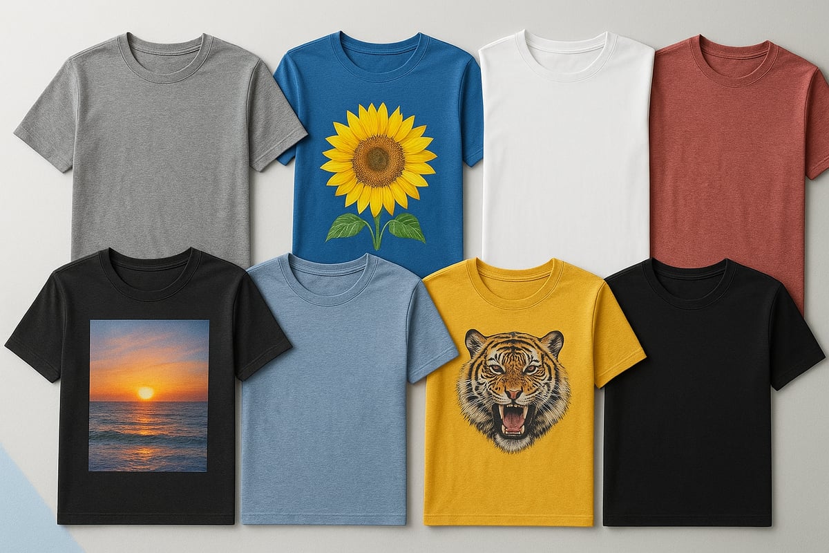 Choosing the Right T-Shirt for Digital Printing