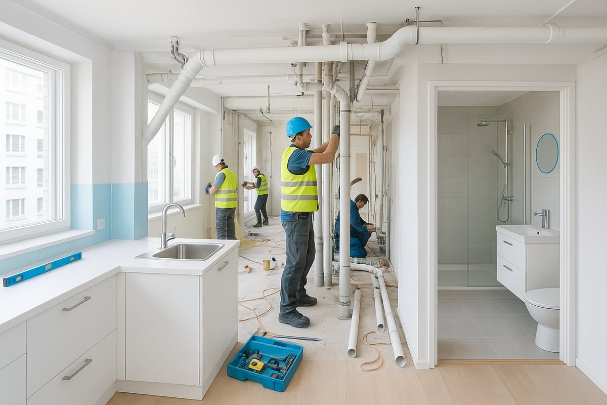 Miksi yhdistää remontteja putkiremontin yhteydessä?