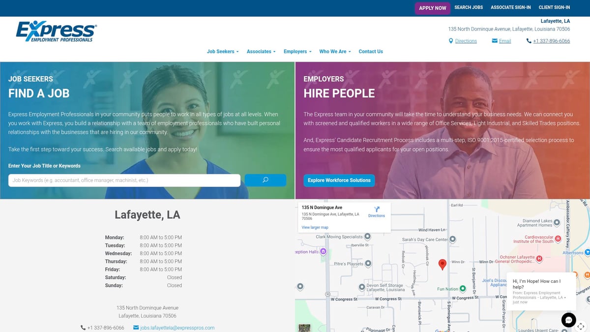 7 Best Temporary Employment Agency Lafayette With Spanish-Speaking Professionals - Express Employment Professionals – Lafayette, LA