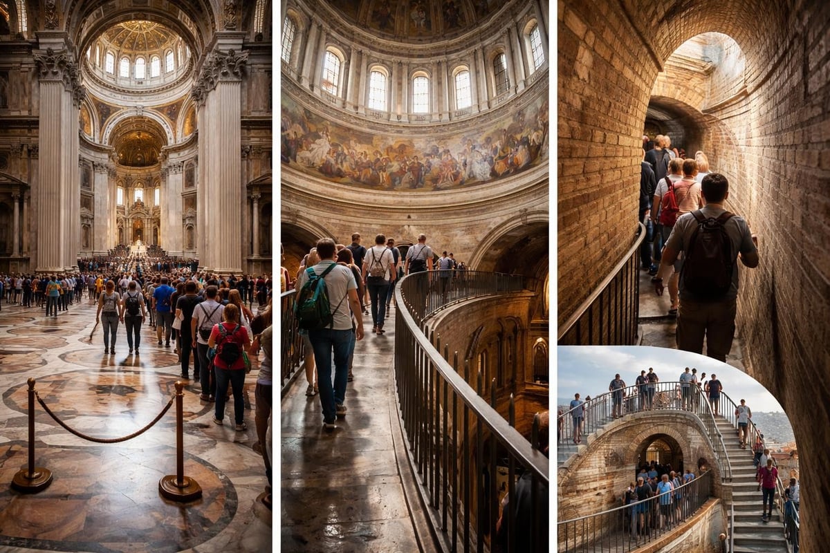 Duomo climb pathway structure