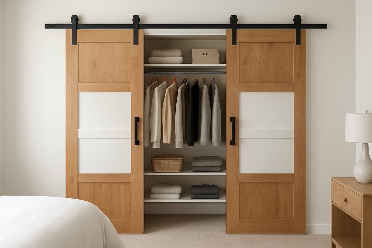 Why Choose Barn Doors for Double Closets?