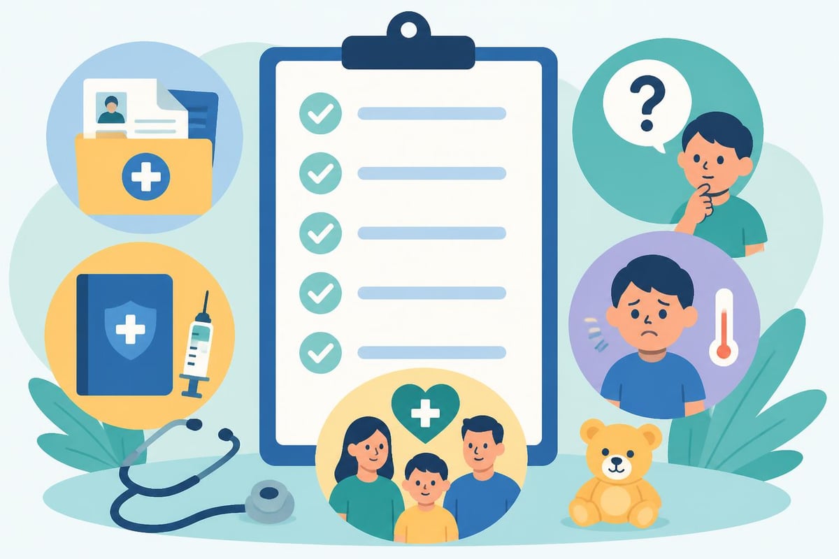 Preparazione prima visita pediatrica