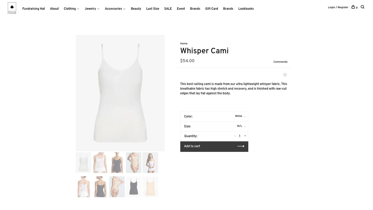 10 Must-Have Under Garments for Comfort in 2025 - Commando Whisper Cami