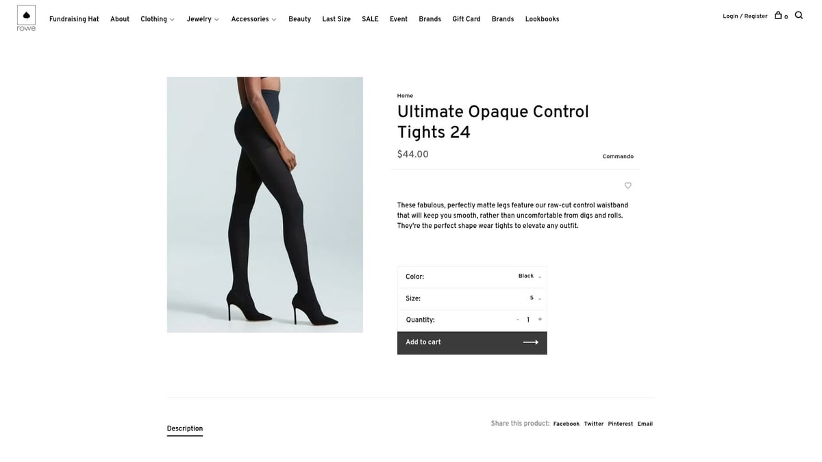 10 Must-Have Under Garments for Comfort in 2025 - Commando Ultimate Opaque Control Tights 24