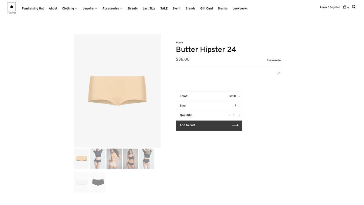 10 Must-Have Under Garments for Comfort in 2025 - Commando Butter Hipster 24