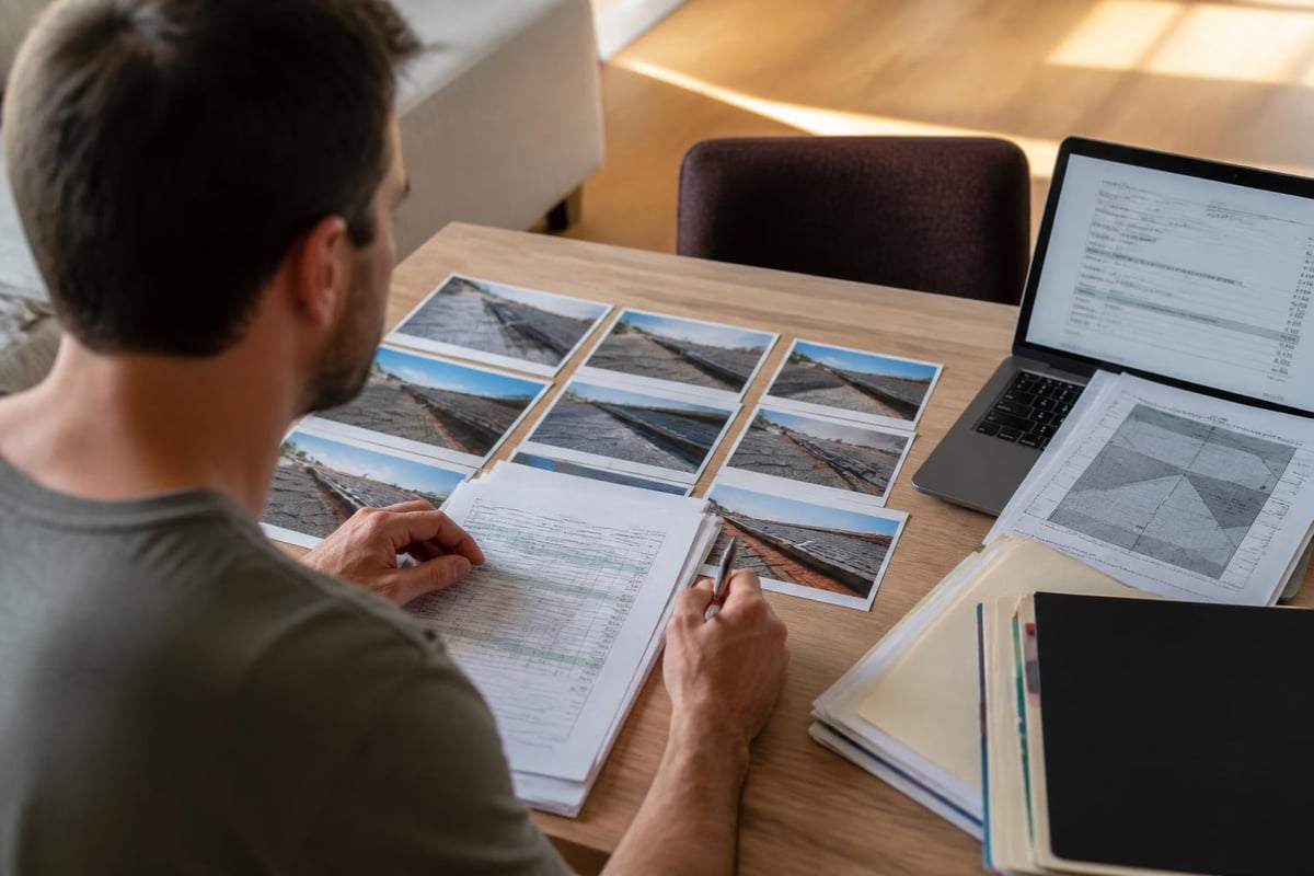 Insurance claim documentation