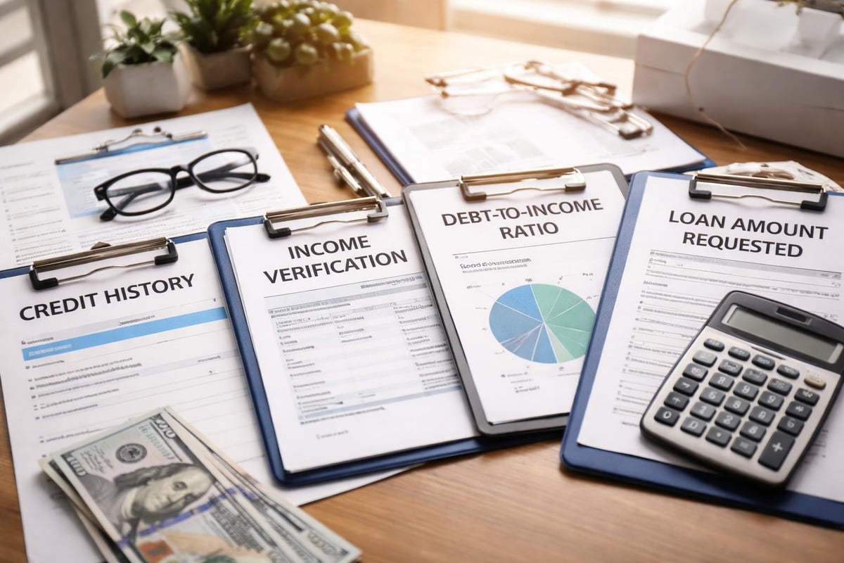 Medical loan application factors