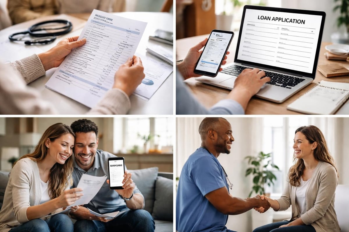 Medical expense loan process