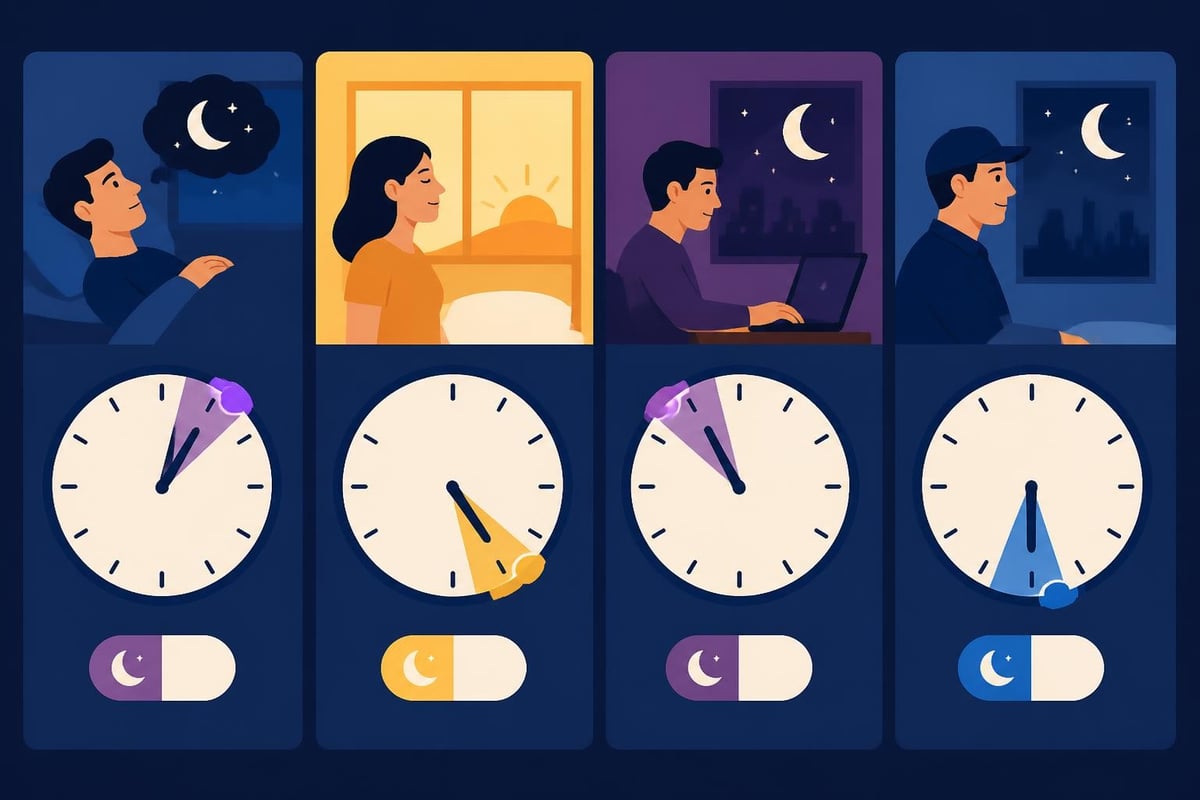 Melatonin timing optimization