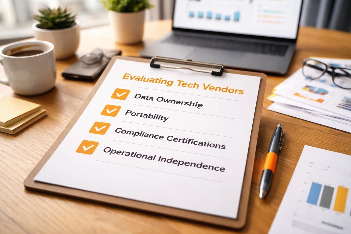 Vendor evaluation framework