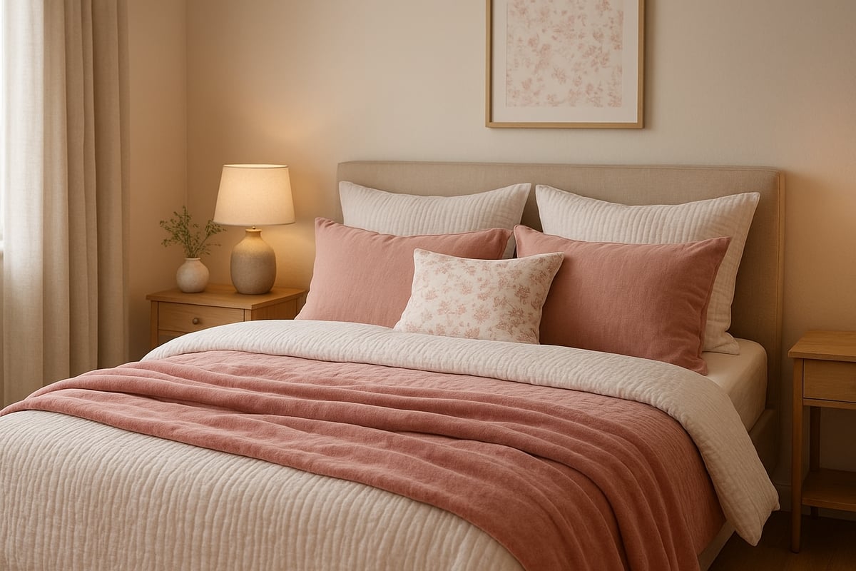 Why pink double bed sets are the 2026 bedroom trend