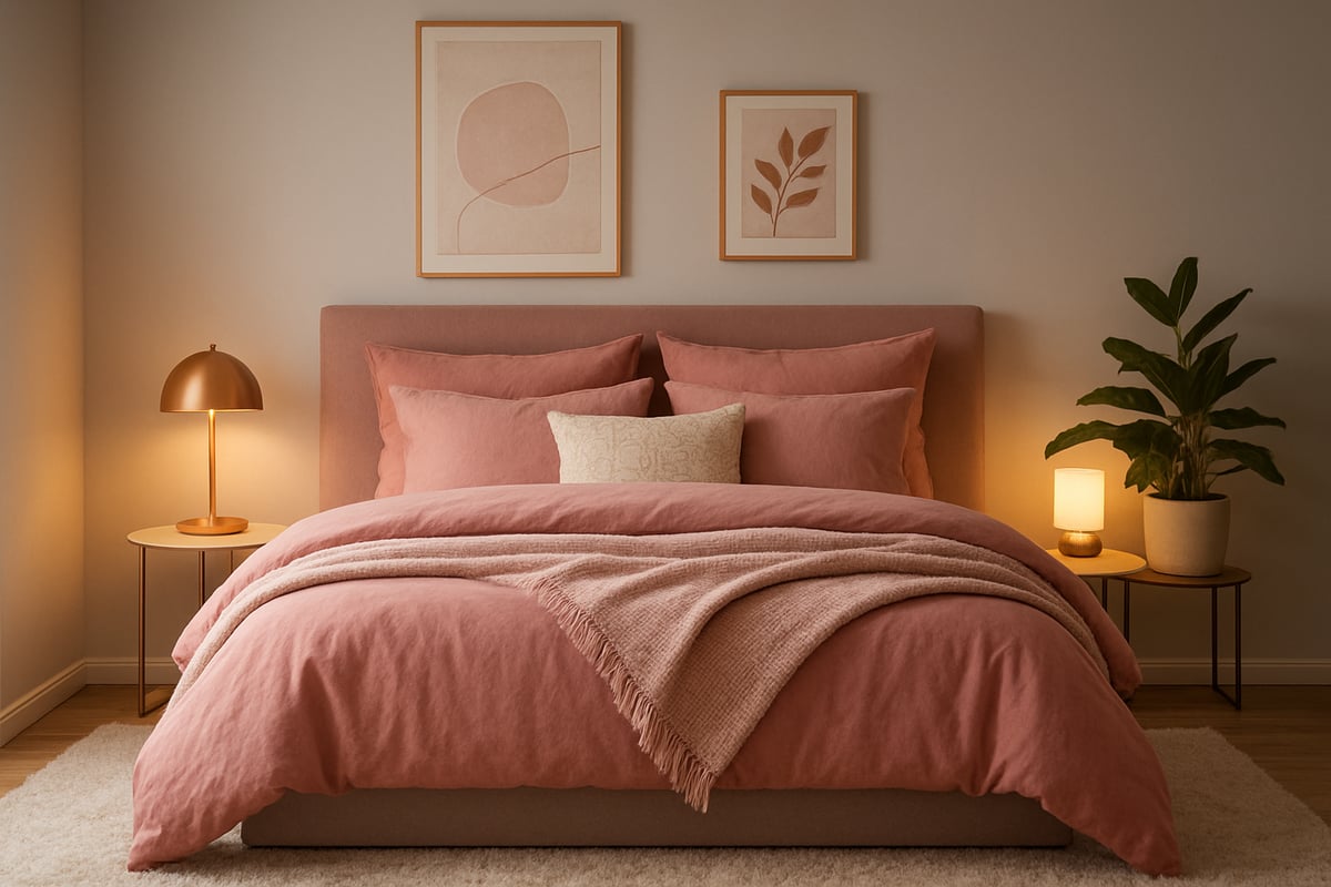 Styling tips for a dreamy pink bedroom in 2026