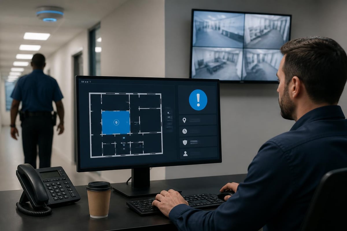 Dashboard workflow from detection to response
