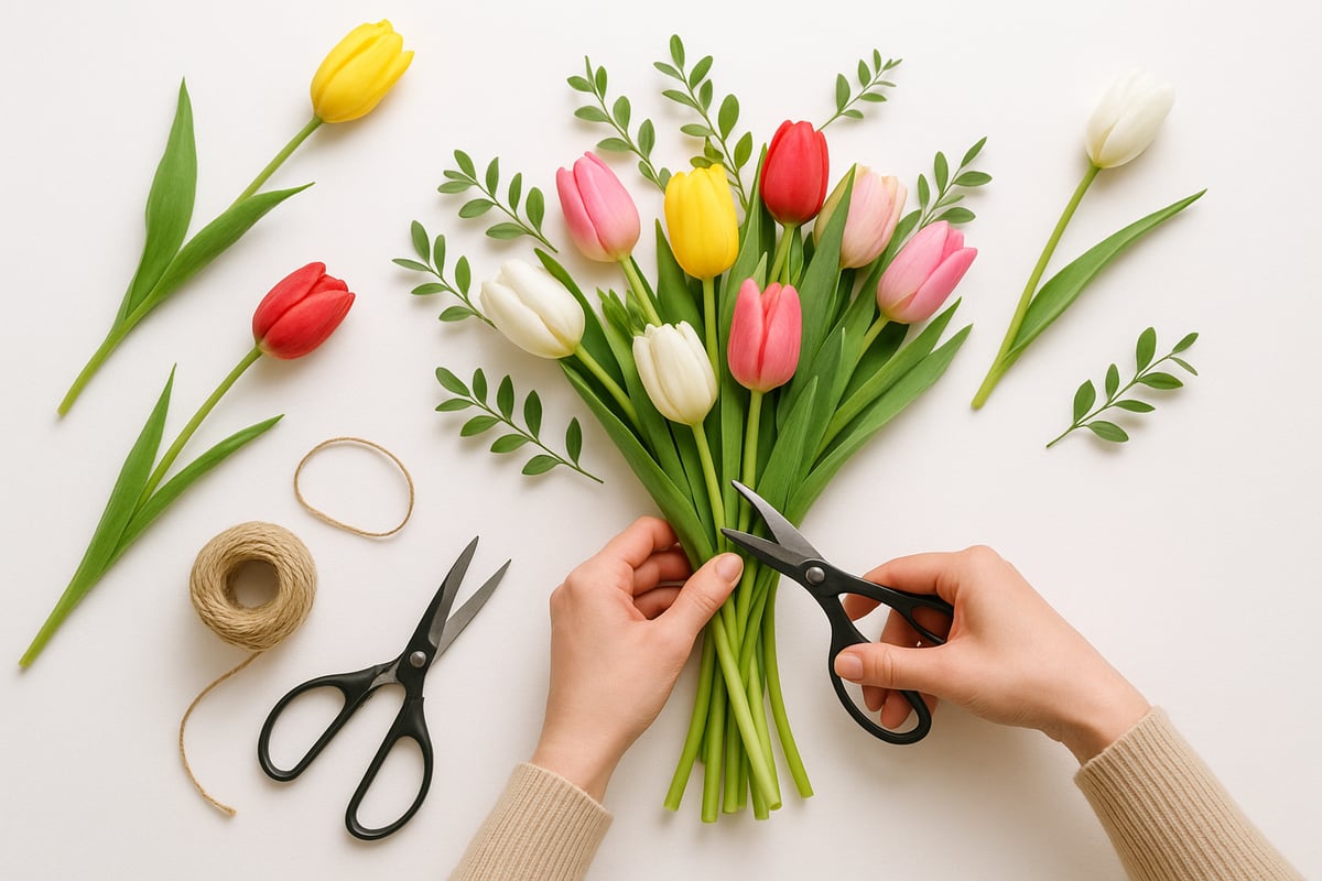 Styling Tulip Bouquets: Step-by-Step Techniques